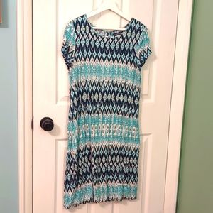 By Artisan Super Stretchy, Flowy Dress in Size Medium